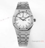 2021 New Swiss Replica Audemars Piguet Royal Oak 34mm White Textured Dial Watch with Cal.5800_th.jpg